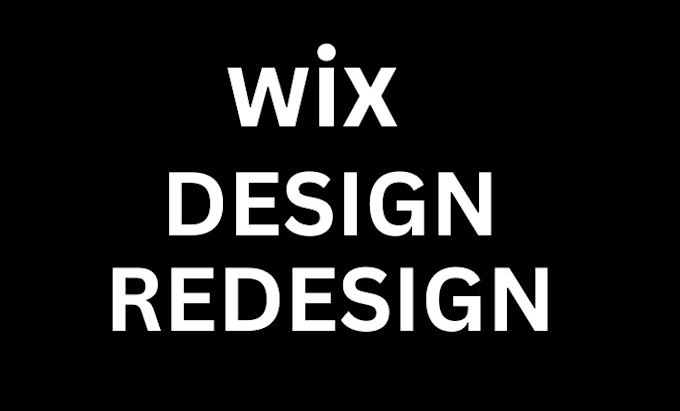 Gig Preview - Do wix website design and redesign