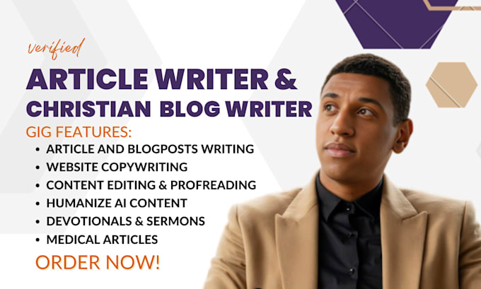 Gig Preview - Write seo website content, blogs, articles, humanize ai content and proofreading