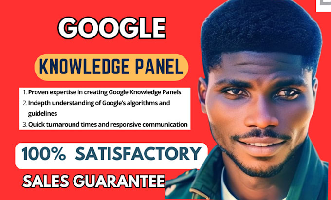 Gig Preview - Establish google knowledge panel for your digital marketing and online business