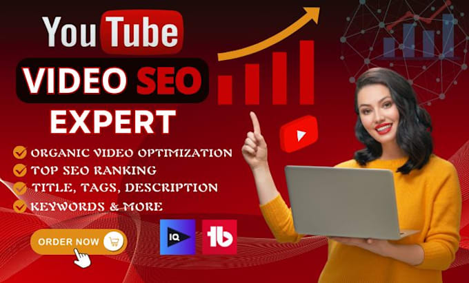 Gig Preview - Be your youtube video SEO expert for ranking videos