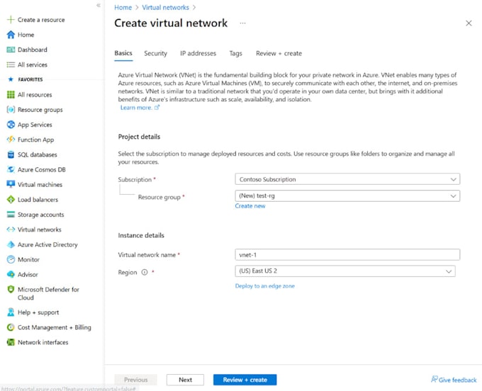 Bestseller - configure virtual network on AWS and azure and provide connectivity