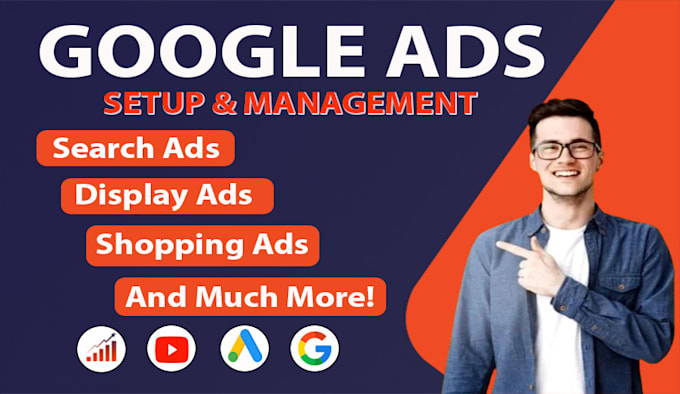 Bestseller - setup and manage your google ads adwords PPC campaigns and improve sales