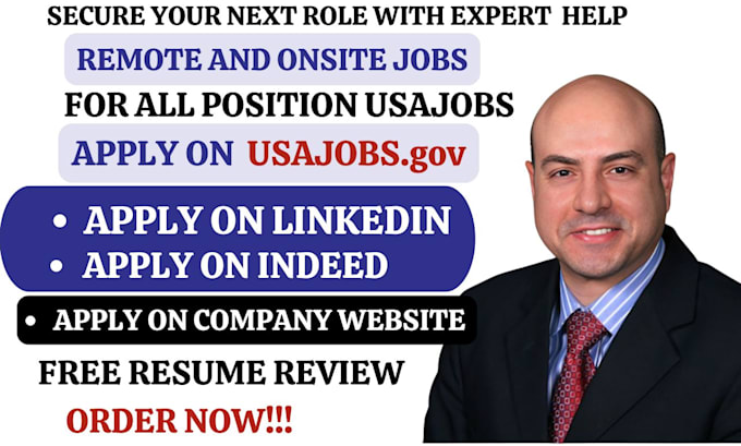 Gig Preview - Search and apply for federal, executive, usajobs, remote jobs or onsite jobs