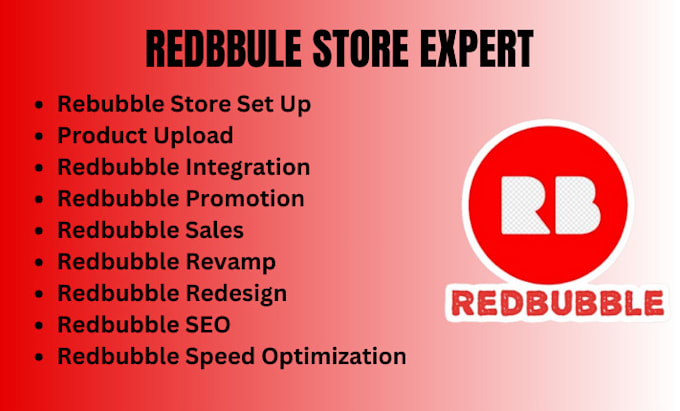 Gig Preview - Set up rebubble print on demand store rebubble marketing rebubble promotion