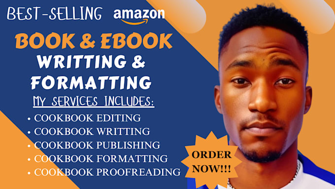 Gig Preview - Proofread and edit cookbook ebook writing  amazon kdp formatting book synopsis