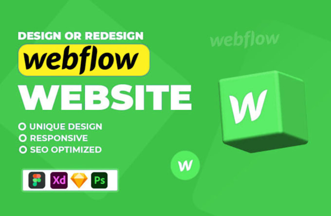 Gig Preview - Design webflow 3d animated webflow website webflow website webflow developer