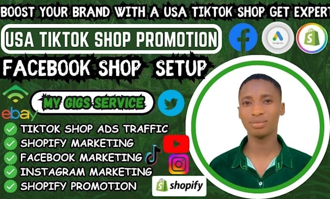 Gig Preview - Setup up a passive income tiktok shop, automated   tiktok shop dropshipping ads