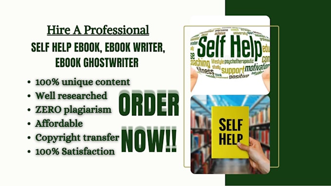 Bestseller - ghostwrite self help ebook, ebook writer, ebook ghostwriter