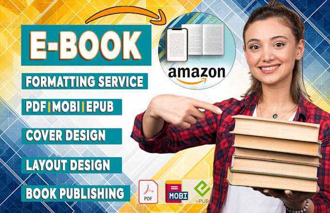 Gig Preview - Do format your book as an ebook and publish on amazon