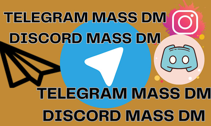 Gig Preview - Do 100k mass dm telegram mass dm discord mass dm discord mass dm