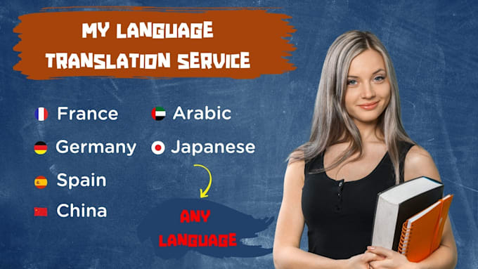 Gig Preview - Professional english to any language translation services