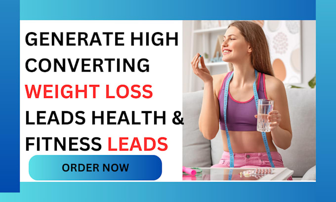 Bestseller - generate high converting weight loss leads fitness landing page