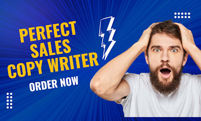 Gig Preview - Be your perfect sales copywriter