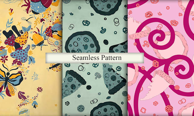 Gig Preview - Create unique seamless pattern, textile design