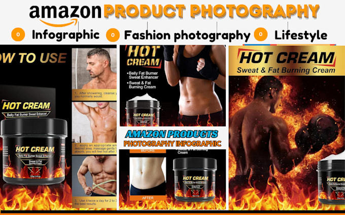 Gig Preview - Shoot lifestyle with infographic amazon product photography background removal