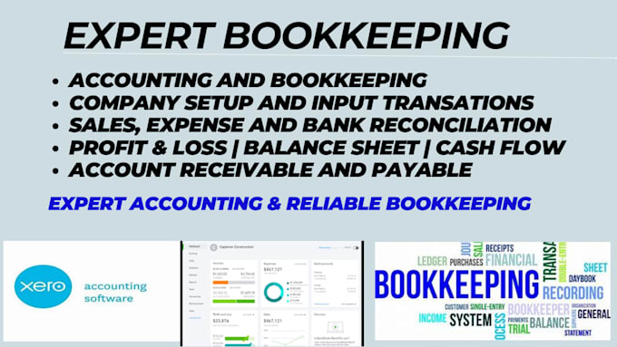 Gig Preview - Do bookkeeping in zoho, accounting and vat filing for uae businesses