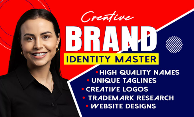 Gig Preview - Create catchy business names, slogans and logo design