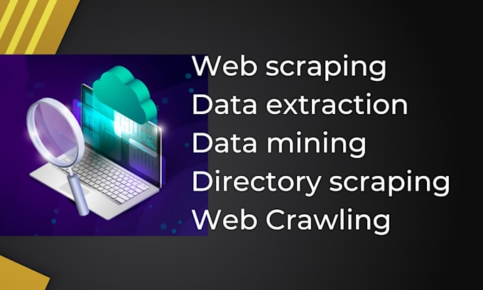 Gig Preview - Do web data scrapping web crawling data mining with python