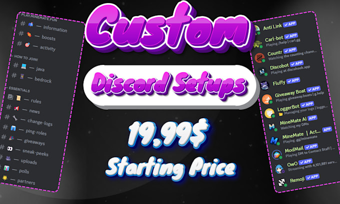 Bestseller - setup custom discord server within 24 hours