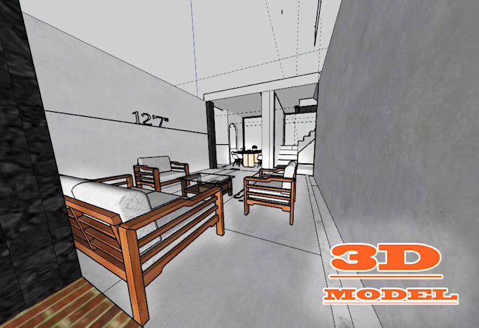 Gig Preview - Create 3d model of a house