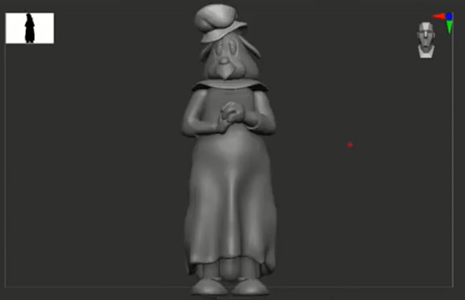 Gig Preview - Sculpt 3d model for 3d printing 3d statue 3d figure 3d toy bjd zbrush blender