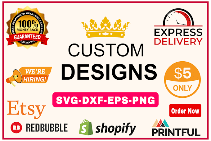 Gig Preview - Design svg for cricut, and silhouette, and any graphics