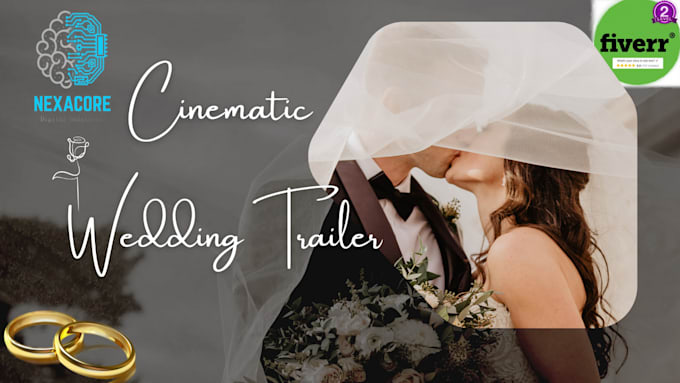 Gig Preview - Create stunning cinematic wedding video trailer teaser highlights