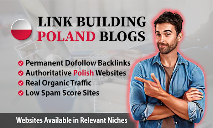 Gig Preview - Publish dofollow guest post backlink on poland guest post high da websites