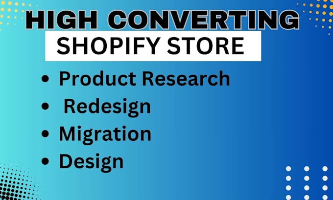 Gig Preview - Your shopify specialist themes and ecommerce expertise