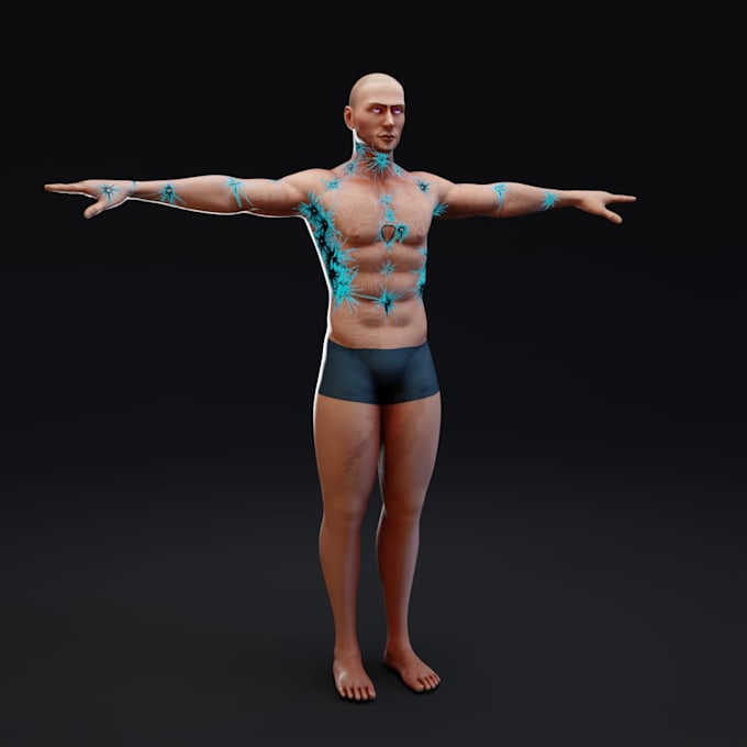 Gig Preview - 3d game character modelling realistic character game asset 3d model game art