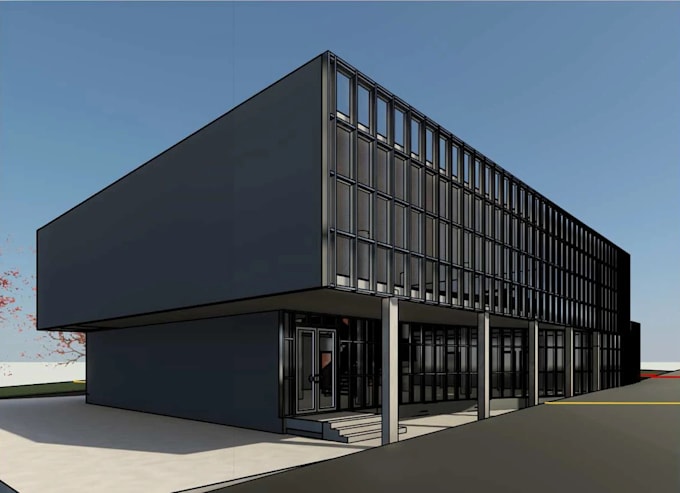 Gig Preview - Provide a 3d bim architectural model in revit