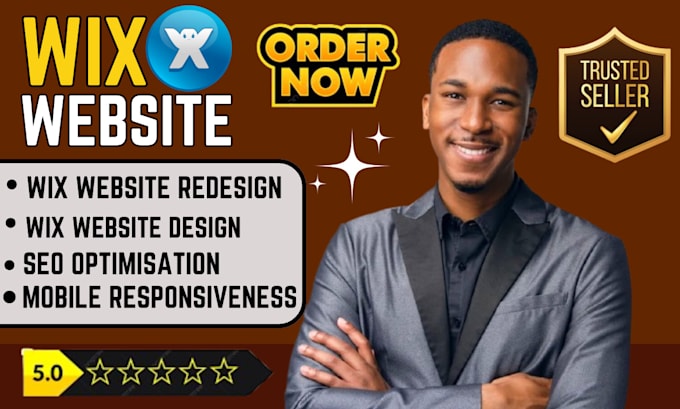 Gig Preview - Redesign wix website design wix website redesign wix website wix studio wix seo