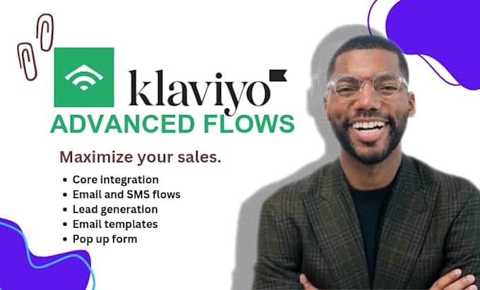 Gig Preview - Set up sales maximizing klaviyo email marketing and sms flows