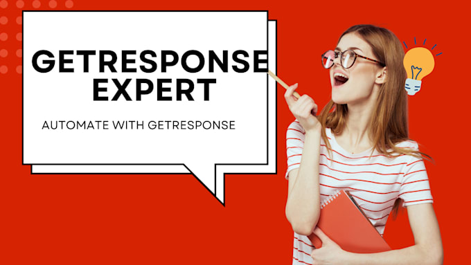 Gig Preview - Be your getresponse  expert for email marketing and automation