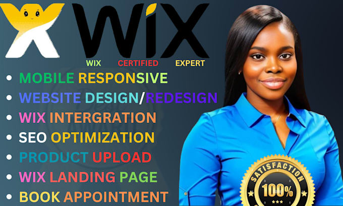 Gig Preview - Redesign wix website build wix website design wix website wix website