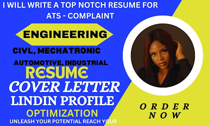 Gig Preview - Write civil chemical oil gas electrical electronics engineering architect resume