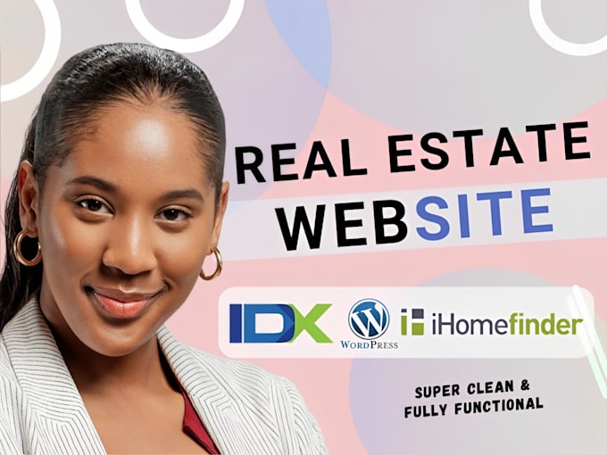 Gig Preview - Design real estate website, mls website ,idx website realtor and agency website