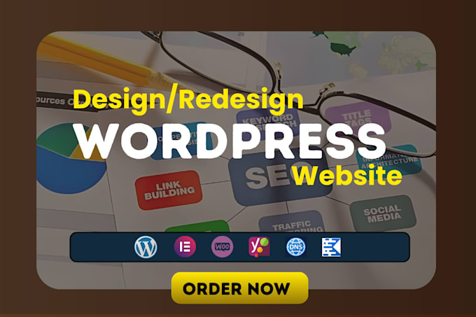 Gig Preview - Build clean and responsive wordpress website using kadence theme kadence blocks