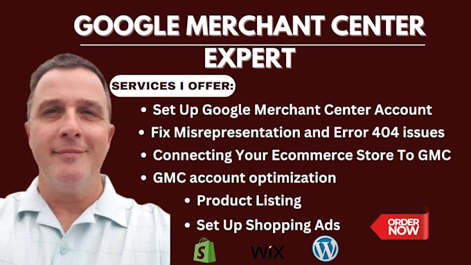 Bestseller - professionally set up a google merchant center and fix misrepresentation