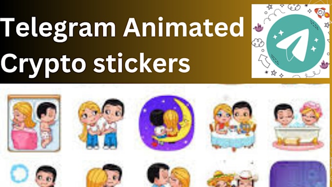 Gig Preview - Do  telegram stickers crypto stickers for whatsapp