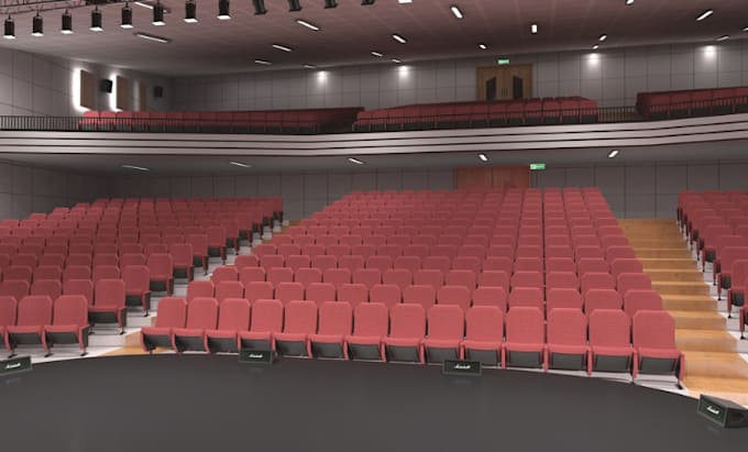 Gig Preview - Do 3d theatre, 3d stage room, 3d conference, concert design