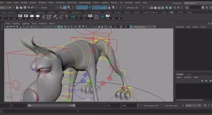 Gig Preview - Do 3d animal model, 3d animal rigging, 3d animation, animal animation, 3d model