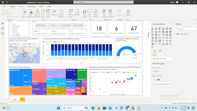 Gig Preview - Design professional power bi reports and dashboards