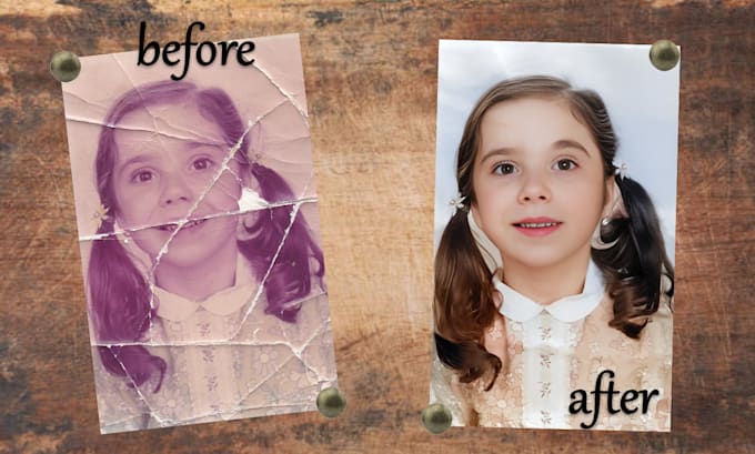 Gig Preview - Restore your old photography