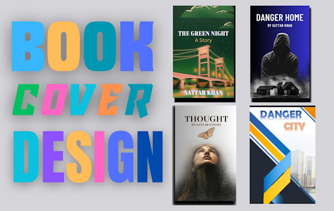 Bestseller - do your professional, book cover design, ebook cover design