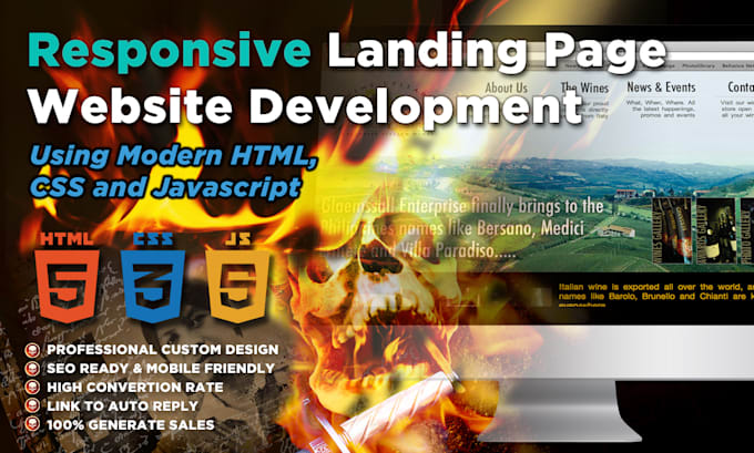 Gig Preview - Develop a SEO ready landing page for homecare services