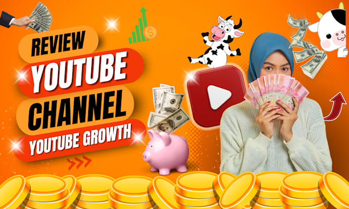 Gig Preview - Review youtube channel and videos, grow channel, create thumbnail, yt analytics