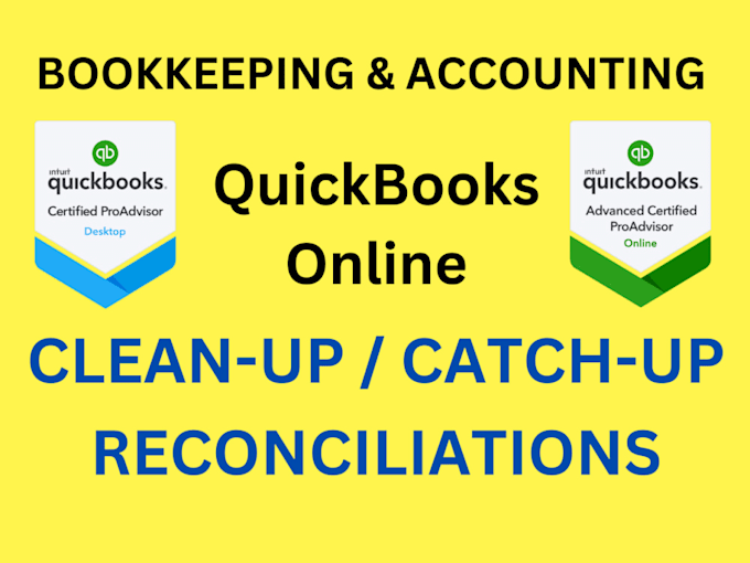 Gig Preview - Manage your bookkeeping using quickbooks online