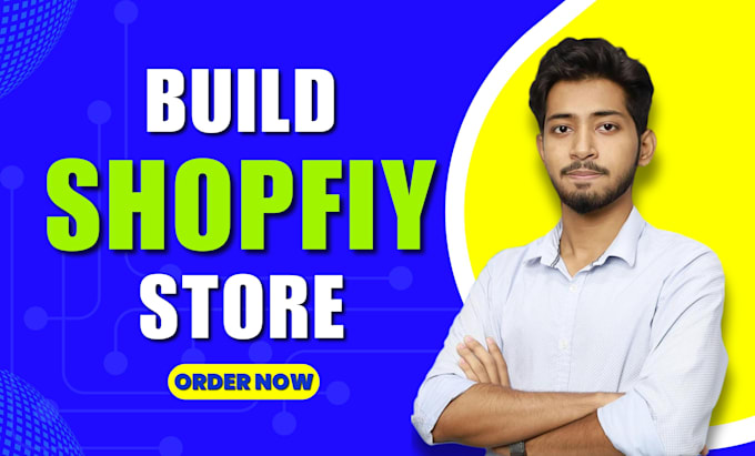 Gig Preview - Build shopify store or dropshipping ecommerce store, shopify website