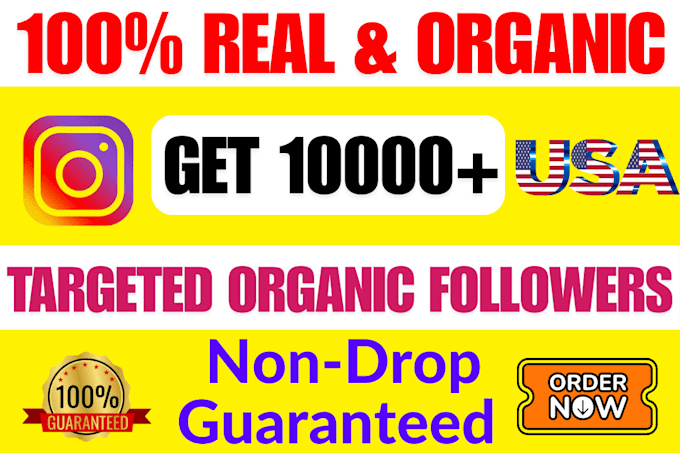 Gig Preview - Grow your instagram followers organically by 1k 10k 20k fast